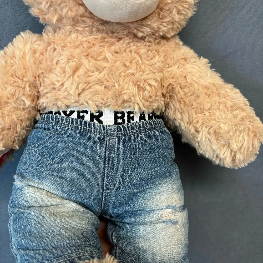 Vintage Build A Bear Boxer Sagging Streetwear Skater Gangster Teddy Bear Skinny